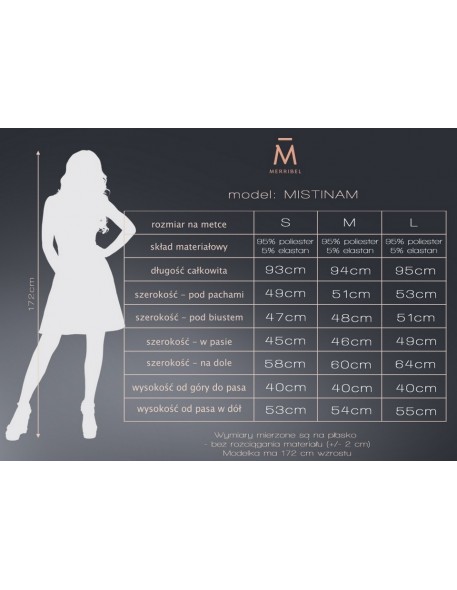 Mistinam sukienka damska w kwiaty z długim...