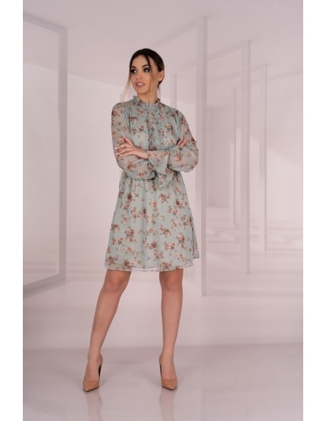 Sharmanina dress women's with flowers with long...