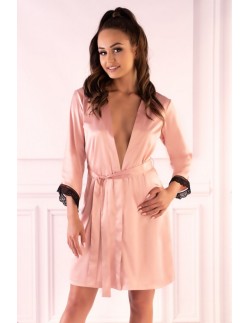 Ariladyen bathrobe satin ladies' pink, Livia Corsetti lc...