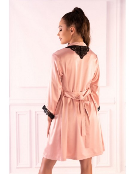 Ariladyen bathrobe satin ladies' pink, Livia Corsetti lc 90568