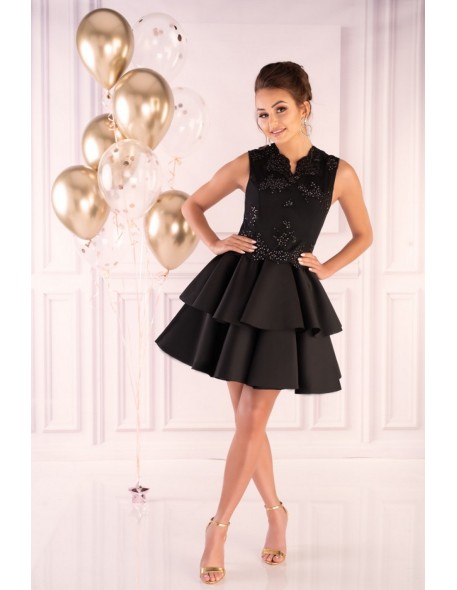 Karieela dress women's mini with falbanami...