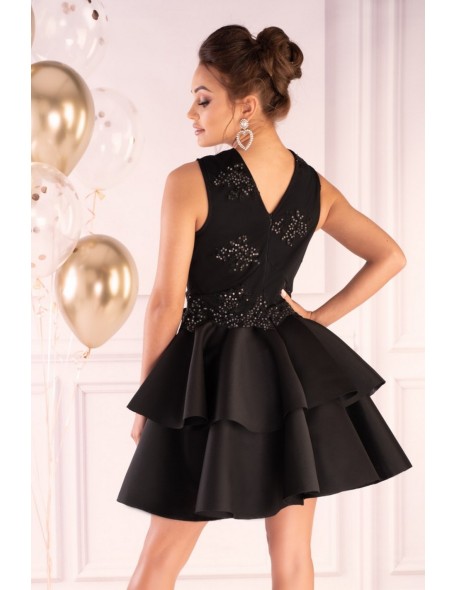 Karieela dress women's mini with falbanami...