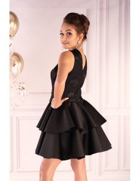 Karieela dress women's mini with falbanami...