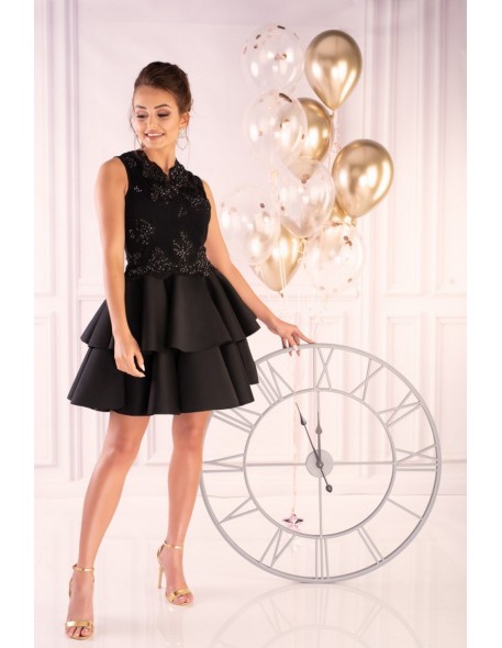 Karieela dress women's mini with falbanami...