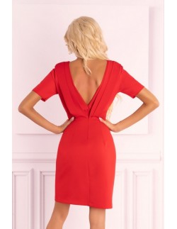 Sarinita dress women's with odkrytymi plecami malinowa,... 2