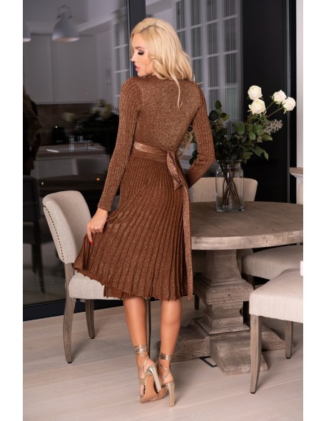 Sukienka frojene camel fz1755, Merribel