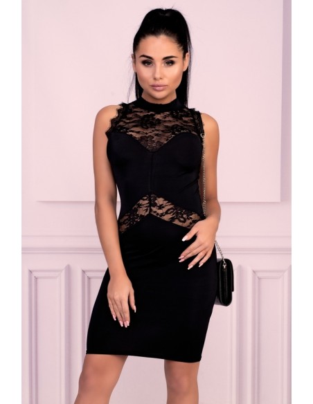 Passione dress women's mini sleeveless black, Merribel 90536