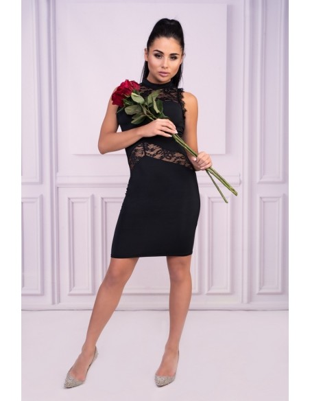 Passione dress women's mini sleeveless black, Merribel 90536