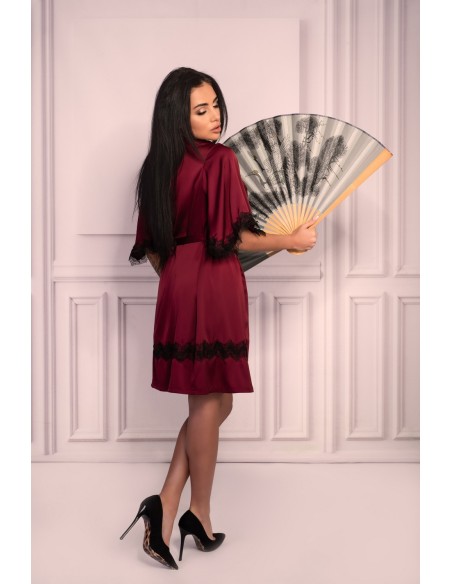 Aresmina szlafrok satynowy damski, Livia Corsetti lc 90564 