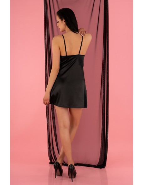 Mirdama satin t-shirt night with thongs, Livia...