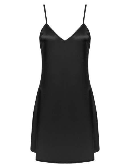 Mirdama satin t-shirt night with thongs, Livia...