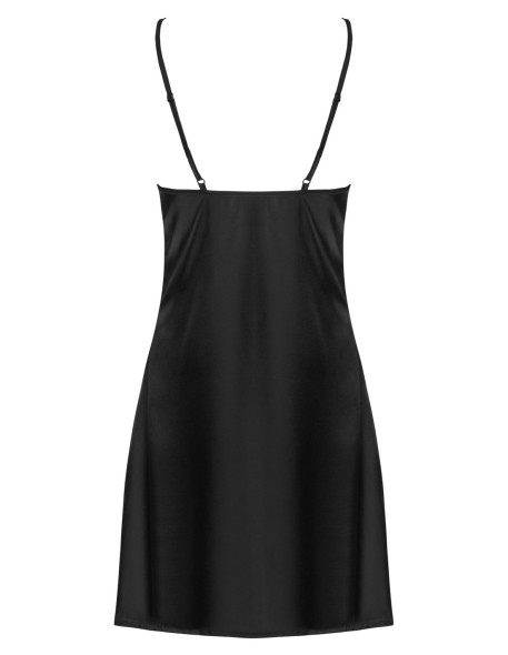 Mirdama satin t-shirt night with thongs, Livia...