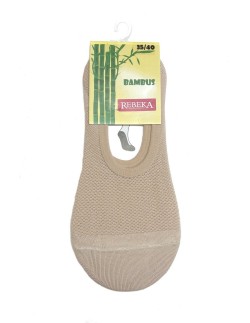 Balerinki women's footers mokasyny bambus, Rebeka 10791