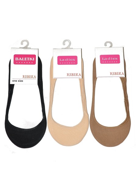 Balerinki women's footers cotton, Rebeka 2511