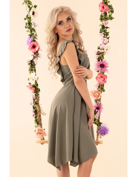 QuelLama sukienka damska midi na ramiączkach...