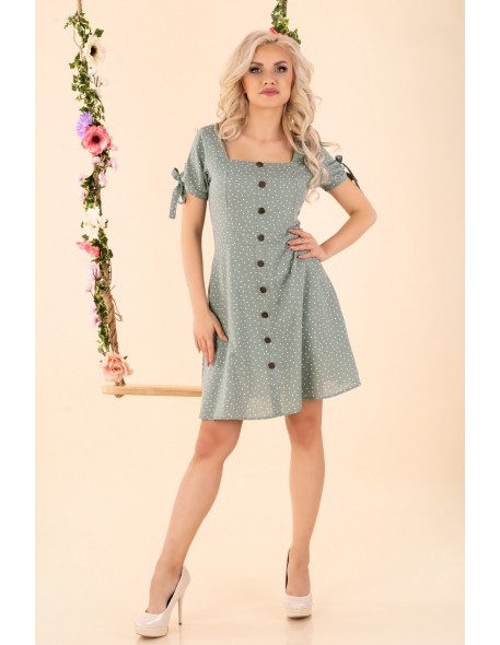 Merinam dress women's mini with short sleeve...