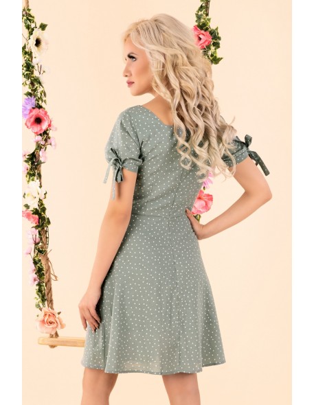 Merinam dress women's mini with short sleeve...