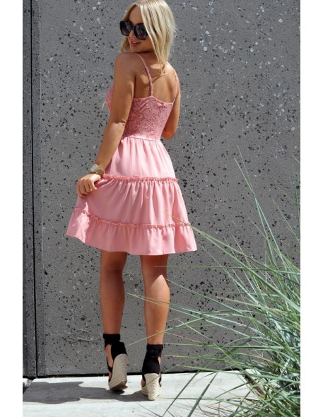 Satrian sukienka damska na cienkich ramiączkach...