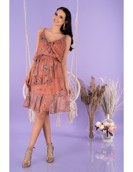 Arme dress women's midi na thin straps...