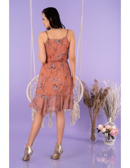 Arme dress women's midi na thin straps...