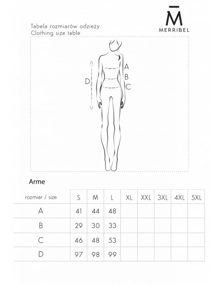 Arme dress women's midi na thin straps ceglasta, Merribel d93