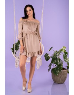 Rimiama sukienka damska mini z odsłoniętymi ramionami... 2