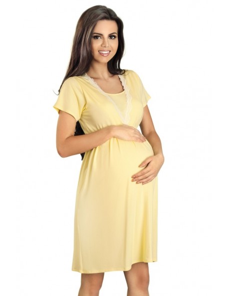 Koszula do karmienia ciążowa Lupoline MK 3061
