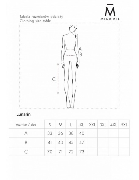 Lunarin skirt women's pencil skirt with wysokim...