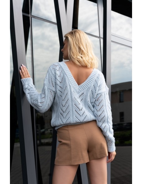 Manesa sweater ladies' with ażurowym wzorem...