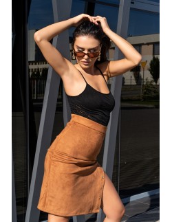 Minalla skirt women's with wysokim stanem camel, Merribel... 2