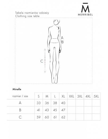 Minalla skirt women's with wysokim stanem...