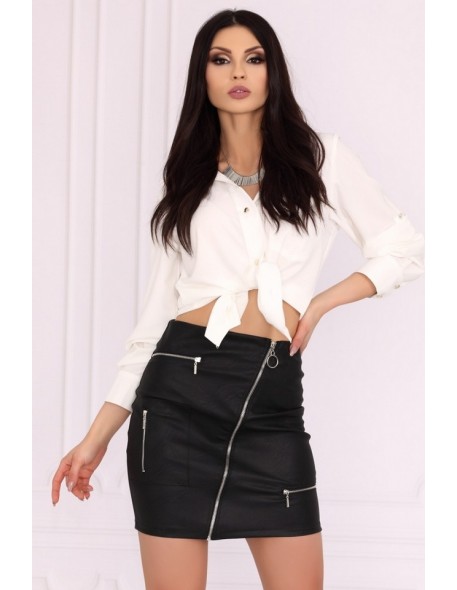 Pearliema spódnica damska z wysokim stanem...