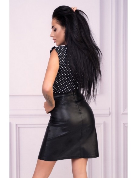 Sommerina skirt women's with wysokim stanem black, Merribel fz1753