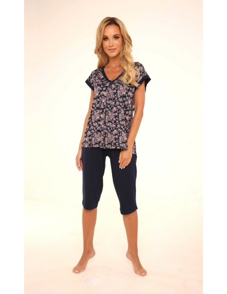 Mia pajamas women's short sleeve s-2xl, De Lafense 489
