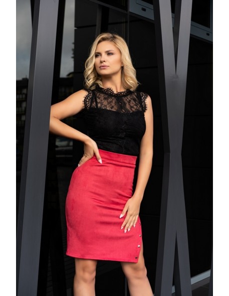 Minalla spódnica damska z wysokim stanem...