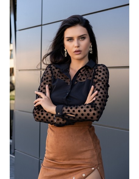 Senariam blouse women's shirt with decorative...