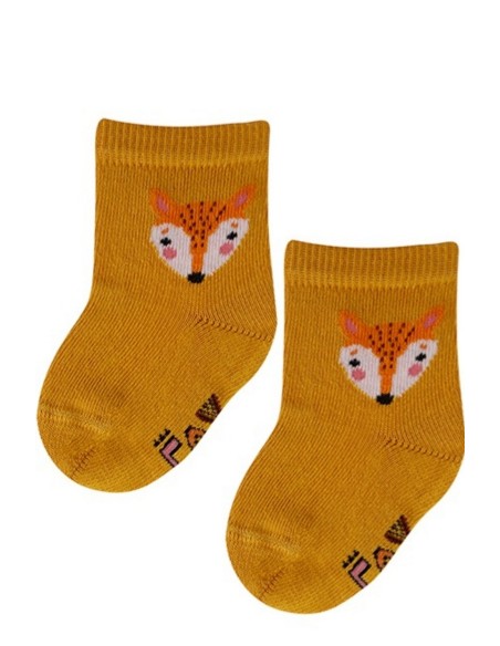 Skarpetki dziewczęce wzorowane 0-2 lata, Wola