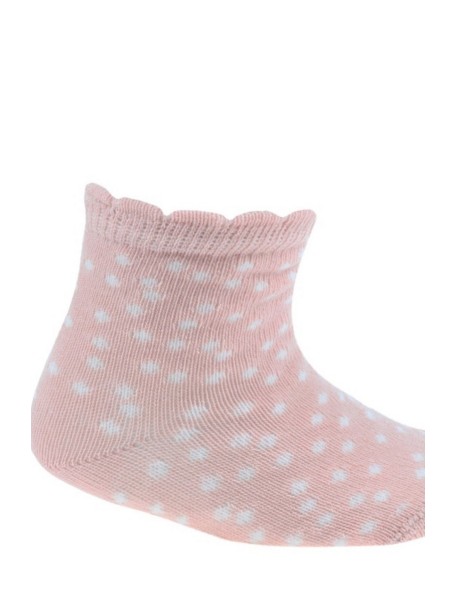 Skarpetki dziewczęce wzorowane 0-2 lata, Wola