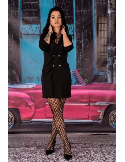 Lumi rAjstopy wzorzyste czarne, Livia Corsetti lc 17162 