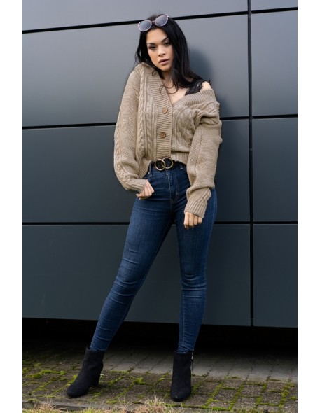 Mirila sweater ladies' fastened ozdobny splot...