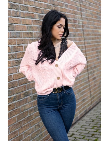 Mirila sweater ladies' fastened ozdobny splot...