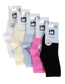Socks smooth with elastane 2-6 years, Wola
