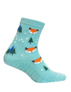 Socks patterned girly 6-11 lat + abs, Wola 2