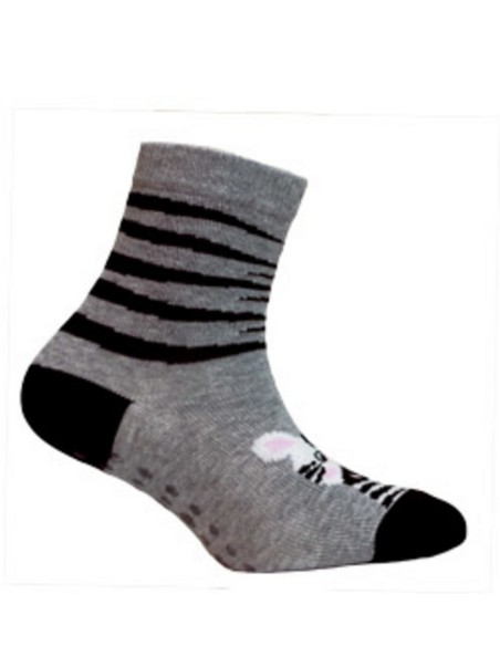 Socks patterned girly 6-11 lat + abs, Wola