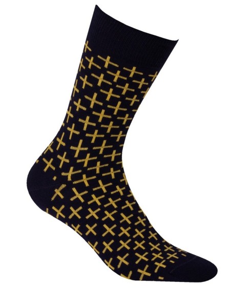 Socks patterned perfect man-casual, Wola