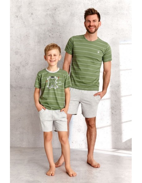 Piżama chłopięca 104-116 krótka Taro Karolek...