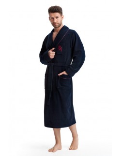 Bathrobe male bawełniany frotte long Dorota FR-118