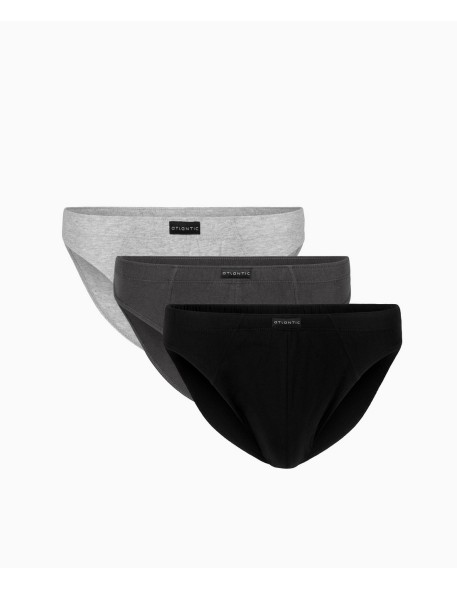 Slipy męskie wielopak 3 szt Atlantic 3BMP-322 