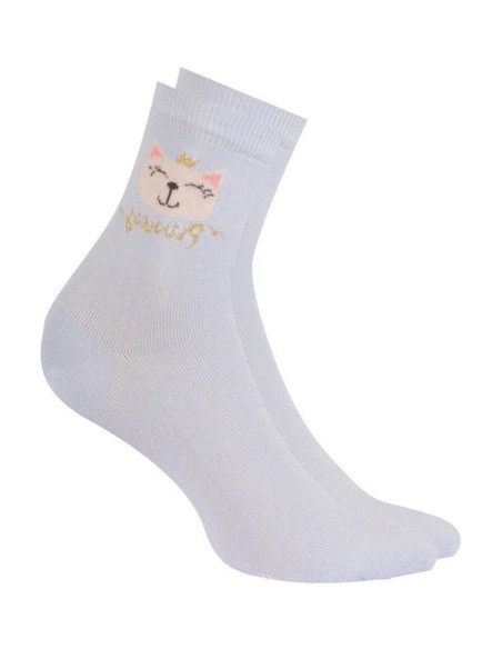 Skarpetki wzorowane DZIEWCZĘCE 2-6 lat, Wola