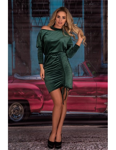 Dress Milona Dark Green 0112, Merribel